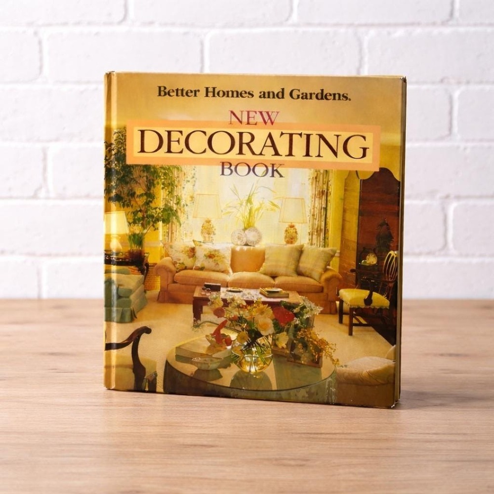 Better Homes Gardens New Decorating Book 1990 Sixth Edition Coffee Table Book